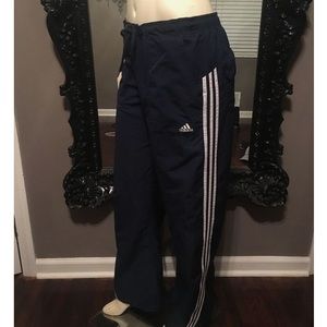 Vintage Navy Blue Adidas Track Pants